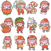 Boobuba 5D DIY Diamond Painting Set: Cute Cartoon Animal Party Decor