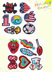 Boobuba 5D DIY Diamond Painting Set: Cute Cartoon Animal Party Decor