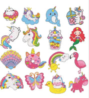 Boobuba 5D DIY Diamond Painting Set: Cute Cartoon Animal Party Decor
