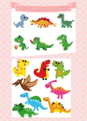 Boobuba 5D DIY Diamond Painting Set: Cute Cartoon Animal Party Decor