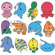 Boobuba 5D DIY Diamond Painting Set: Cute Cartoon Animal Party Decor