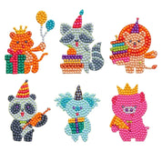 Boobuba 5D DIY Diamond Painting Set: Cute Cartoon Animal Party Decor