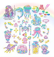 Boobuba 5D DIY Diamond Painting Set: Cute Cartoon Animal Party Decor