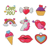 Boobuba 5D DIY Diamond Painting Set: Cute Cartoon Animal Party Decor