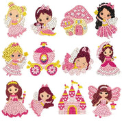 Boobuba 5D DIY Diamond Painting Set: Cute Cartoon Animal Party Decor