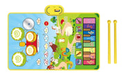 Boobuba 80x50cm Kids 6-in-1 Music Dance Mat - Fun Educational Playtime