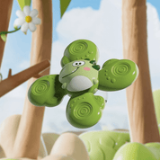 Boobuba Baby Suction Cup Spinner Toy - Sensory Fidget Rattle for 1-3 Years