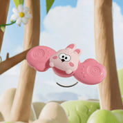 Boobuba Baby Suction Cup Spinner Toy - Sensory Fidget Rattle for 1-3 Years