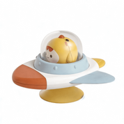 Boobuba Baby Suction Cup Spinner Toy - Sensory Fidget Rattle for 1-3 Years