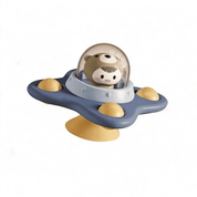Boobuba Baby Suction Cup Spinner Toy - Sensory Fidget Rattle for 1-3 Years