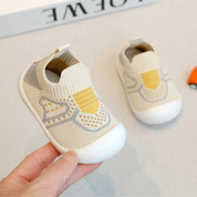 Boobuba Breathable Anti-Slip Toddler Shoes - Soft Sole Baby Sneakers