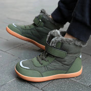 Boobuba Kids' Waterproof Cotton Snow Boots - Thick, Comfortable & Stylish