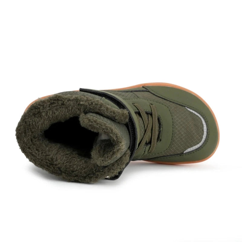 Boobuba Kids' Waterproof Cotton Snow Boots - Thick, Comfortable & Stylish