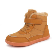 Boobuba Kids' Waterproof Cotton Snow Boots - Thick, Comfortable & Stylish