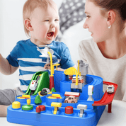 Boobuba Montessori Race Car Track Set: Engaging Adventure for Kids