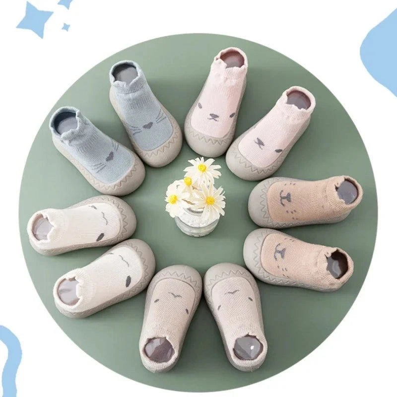 Boobuba Non-Slip Soft Sole Baby Toddler Shoes - Breathable & Deodorant