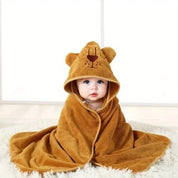 Boobuba Premium 80 cm Baby Bath Towel & Blanket - Quick-Dry, Soft & Durable