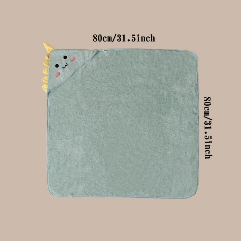 Boobuba Premium 80 cm Baby Bath Towel & Blanket - Quick-Dry, Soft & Durable