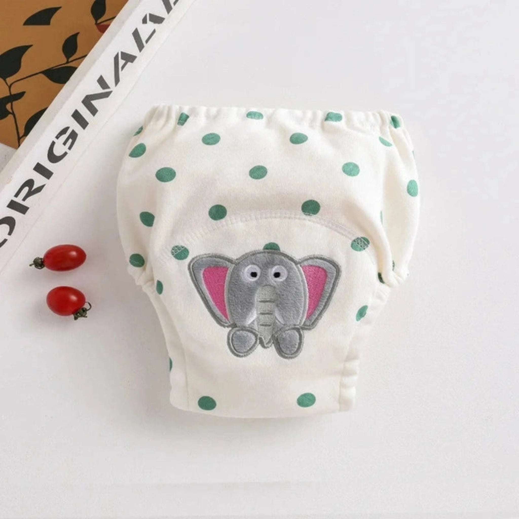 Boobuba Reusable Waterproof Baby Training Pants - Cute Cotton Diaper Shorts