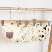 Boobuba Reusable Waterproof Baby Training Pants - Cute Cotton Diaper Shorts