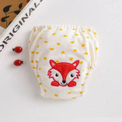 Boobuba Reusable Waterproof Baby Training Pants - Cute Cotton Diaper Shorts