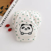 Boobuba Reusable Waterproof Baby Training Pants - Cute Cotton Diaper Shorts