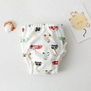 Boobuba Reusable Waterproof Baby Training Pants - Cute Cotton Diaper Shorts
