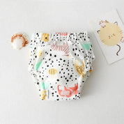 Boobuba Reusable Waterproof Baby Training Pants - Cute Cotton Diaper Shorts