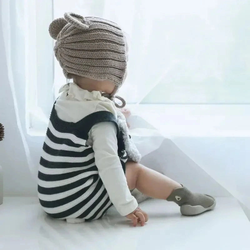Boobuba Soft Sole Cartoon Baby Shoes - Cotton Kindergarten Walking Socks