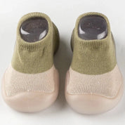 Boobuba Summer Combed Cotton Breathable Anti-Slip Baby Walking Shoes