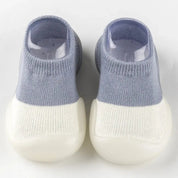 Boobuba Summer Combed Cotton Breathable Anti-Slip Baby Walking Shoes
