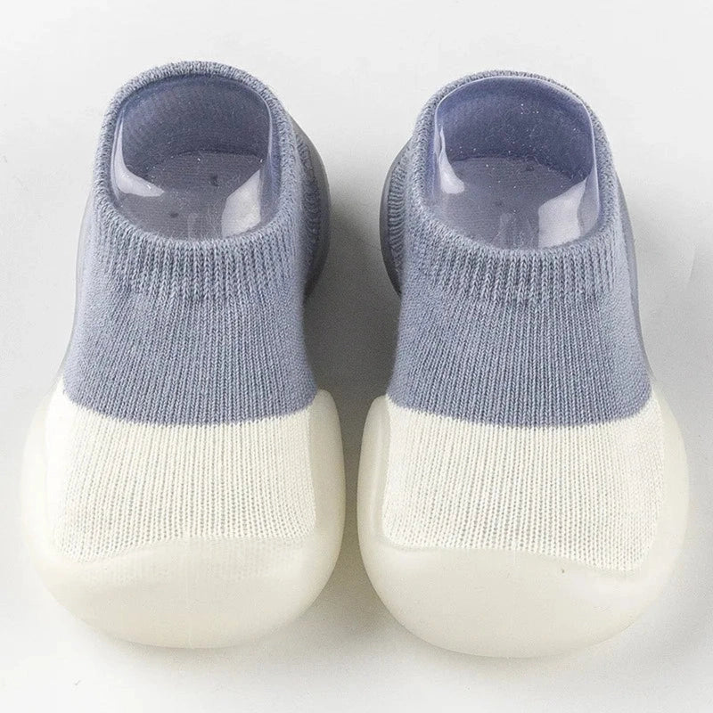 Boobuba Summer Combed Cotton Breathable Anti-Slip Baby Walking Shoes