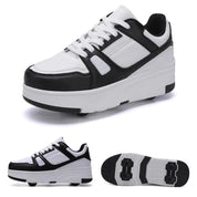 Boobuba Ultra-Light Kids Roller Skate Shoes - 4-Wheel Sneakers for Fun!