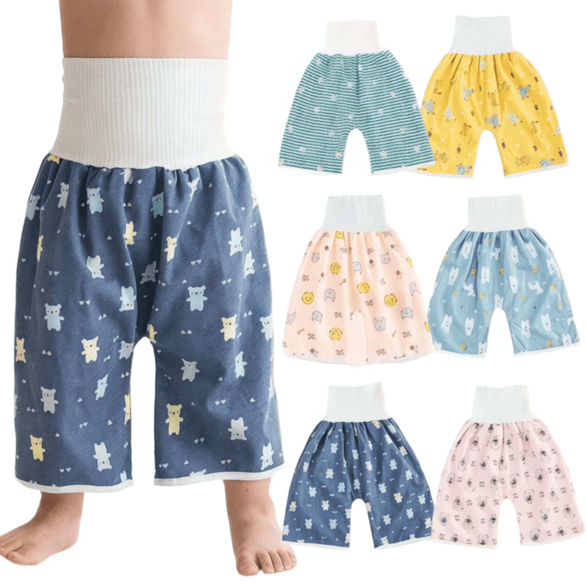 Boobuba Waterproof Baby Diaper Skirt for Boys & Girls - Comfort & Training