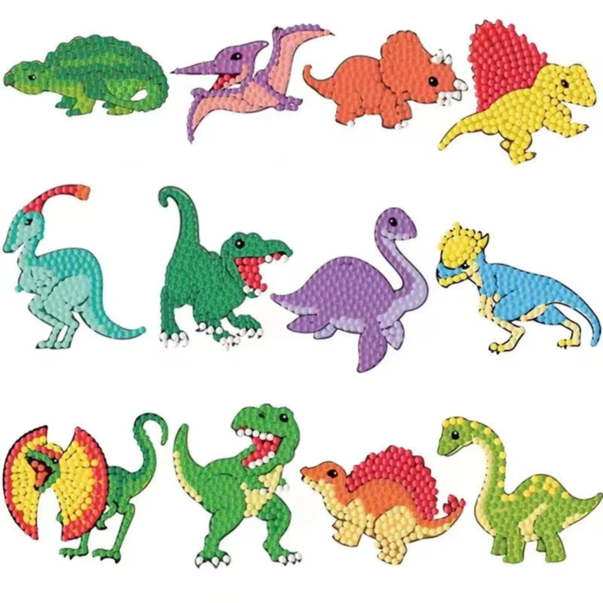 Boobuba 5D DIY Diamond Painting Set: Cute Cartoon Animal Party Decor