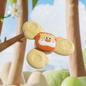Boobuba Baby Suction Cup Spinner Toy - Sensory Fidget Rattle for 1-3 Years