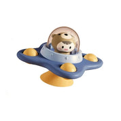 Boobuba Baby Suction Cup Spinner Toy - Sensory Fidget Rattle for 1-3 Years