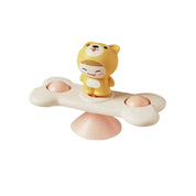 Boobuba Baby Suction Cup Spinner Toy - Sensory Fidget Rattle for 1-3 Years