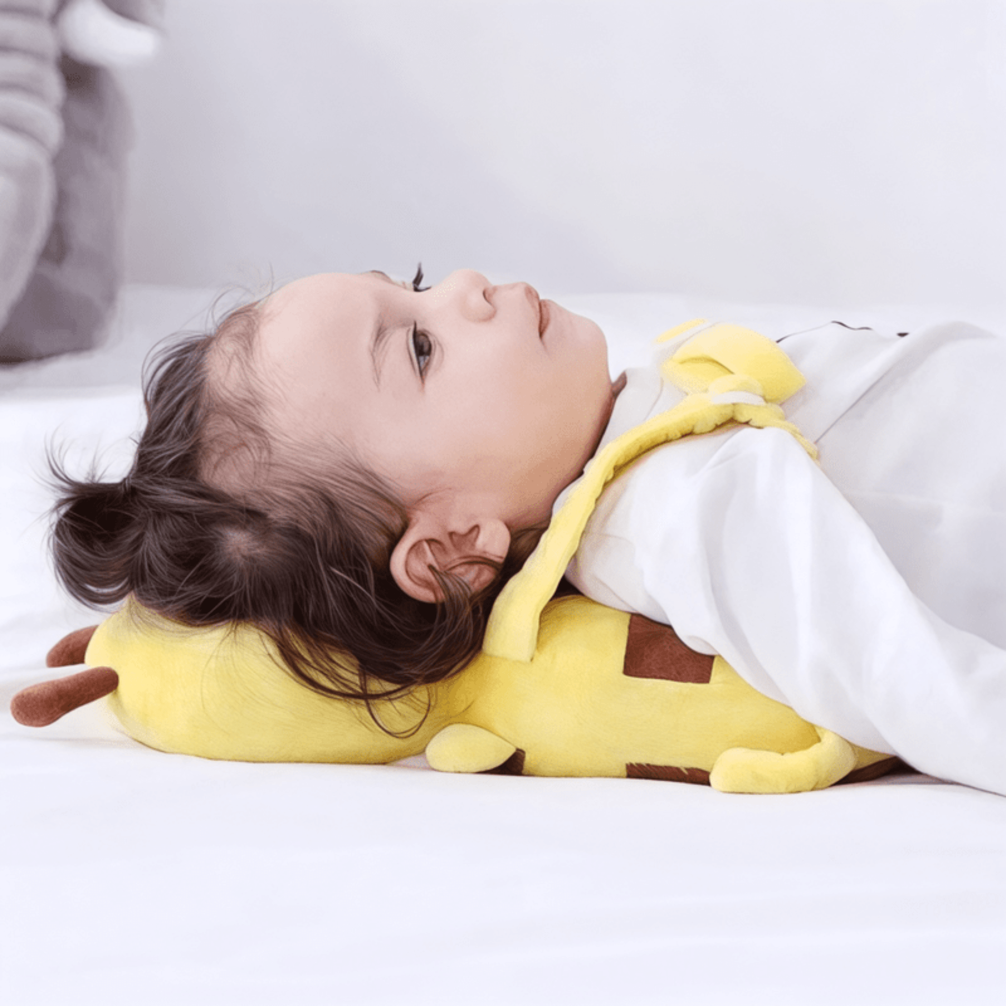 Boobuba Cartoon Baby Head Protector Pillow - Safe Backward Cap for Kids