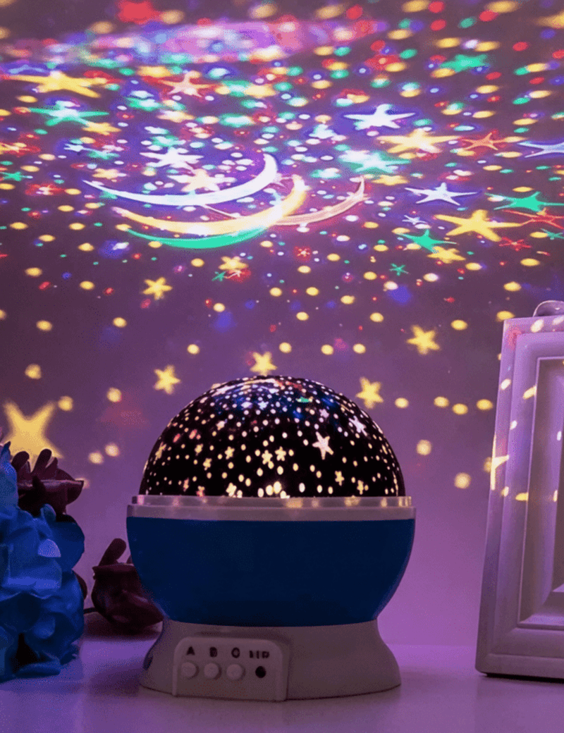 Boobuba Galaxy Star Projector: Magical LED Night Light for Kids' Rooms
