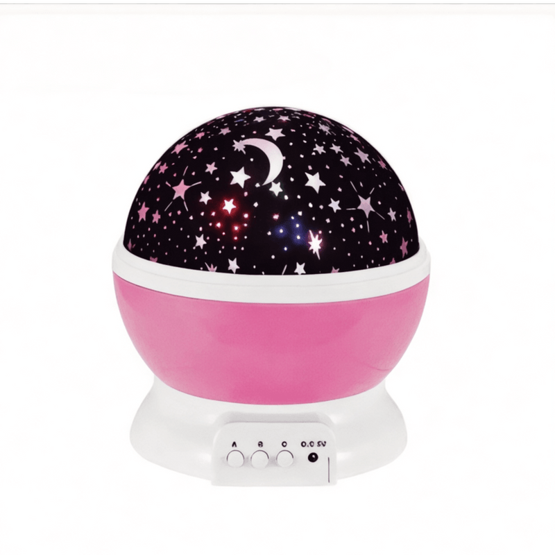 Boobuba Galaxy Star Projector: Magical LED Night Light for Kids' Rooms