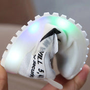 Boobuba Lightweight Kids' LED Sneakers - Breathable Mesh Glow Shoes