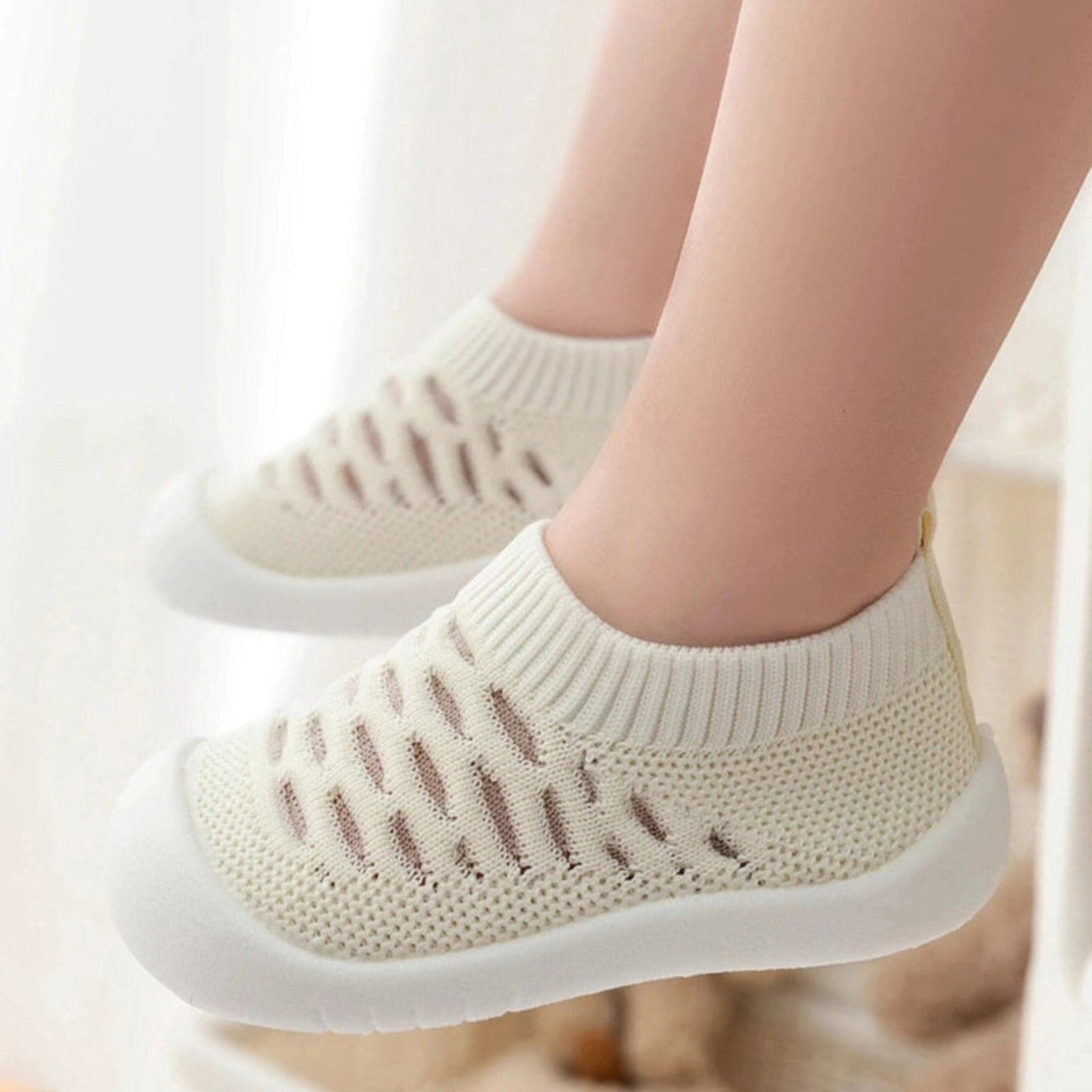 Boobuba Non-Slip Soft Rubber Toddler Sneakers for Boys & Girls - Comfort & Safety