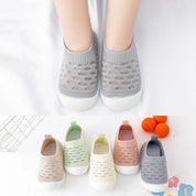 Boobuba Non-Slip Soft Rubber Toddler Sneakers for Boys & Girls - Comfort & Safety