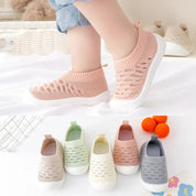 Boobuba Non-Slip Soft Rubber Toddler Sneakers for Boys & Girls - Comfort & Safety