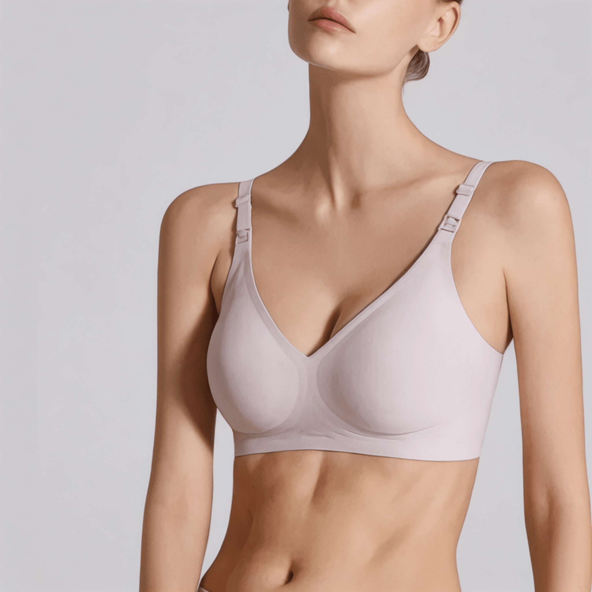 Boobuba Premium Plus Size Nursing Bra - Breathable, Anti-Sag & Swelling Relief
