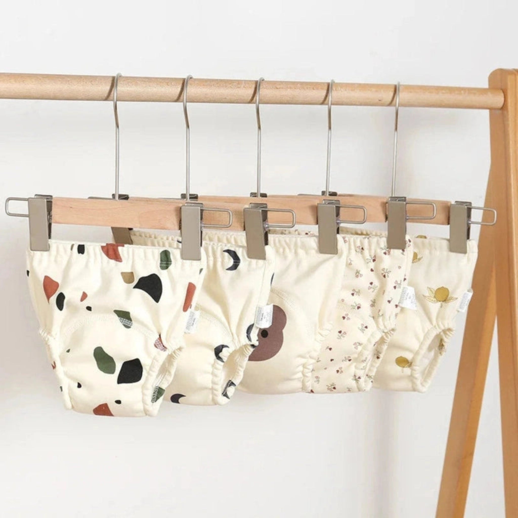 Boobuba Reusable Waterproof Baby Training Pants - Cute Cotton Diaper Shorts