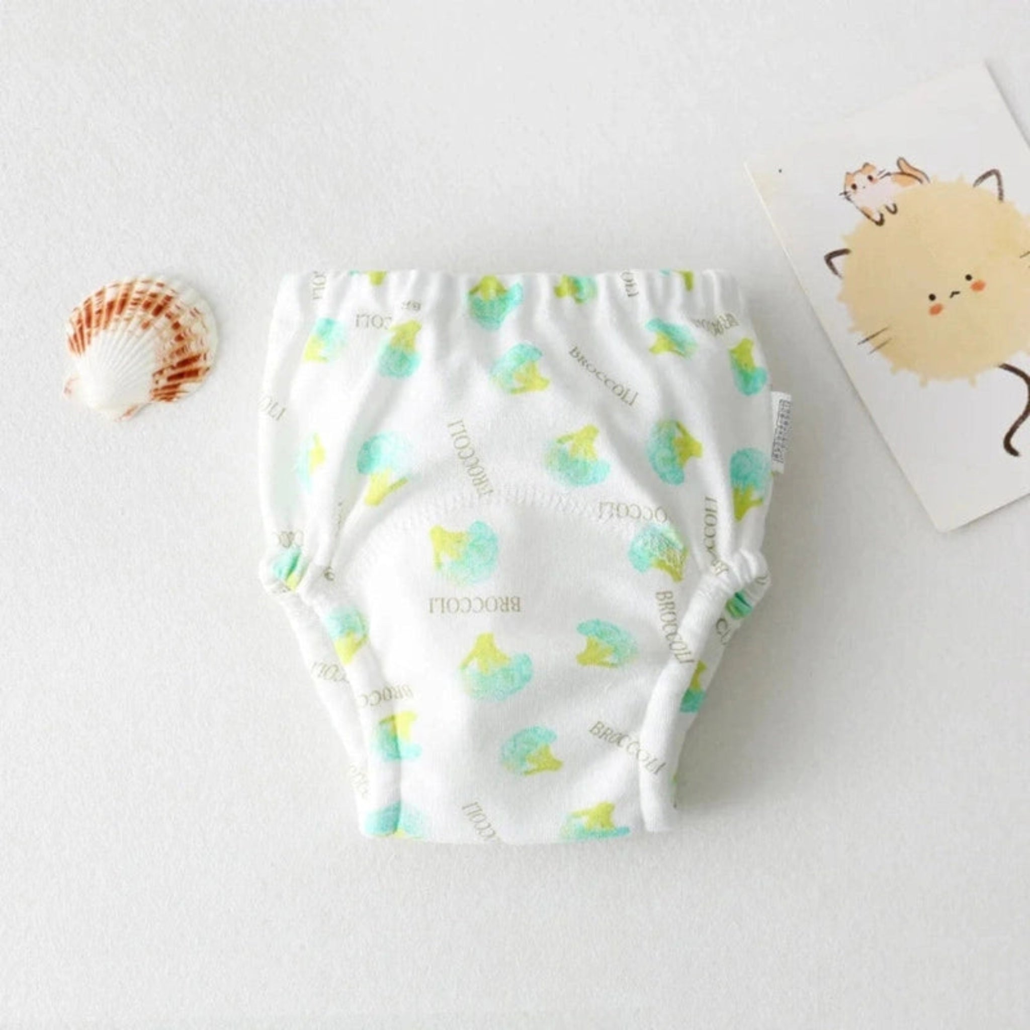 Boobuba Reusable Waterproof Baby Training Pants - Cute Cotton Diaper Shorts