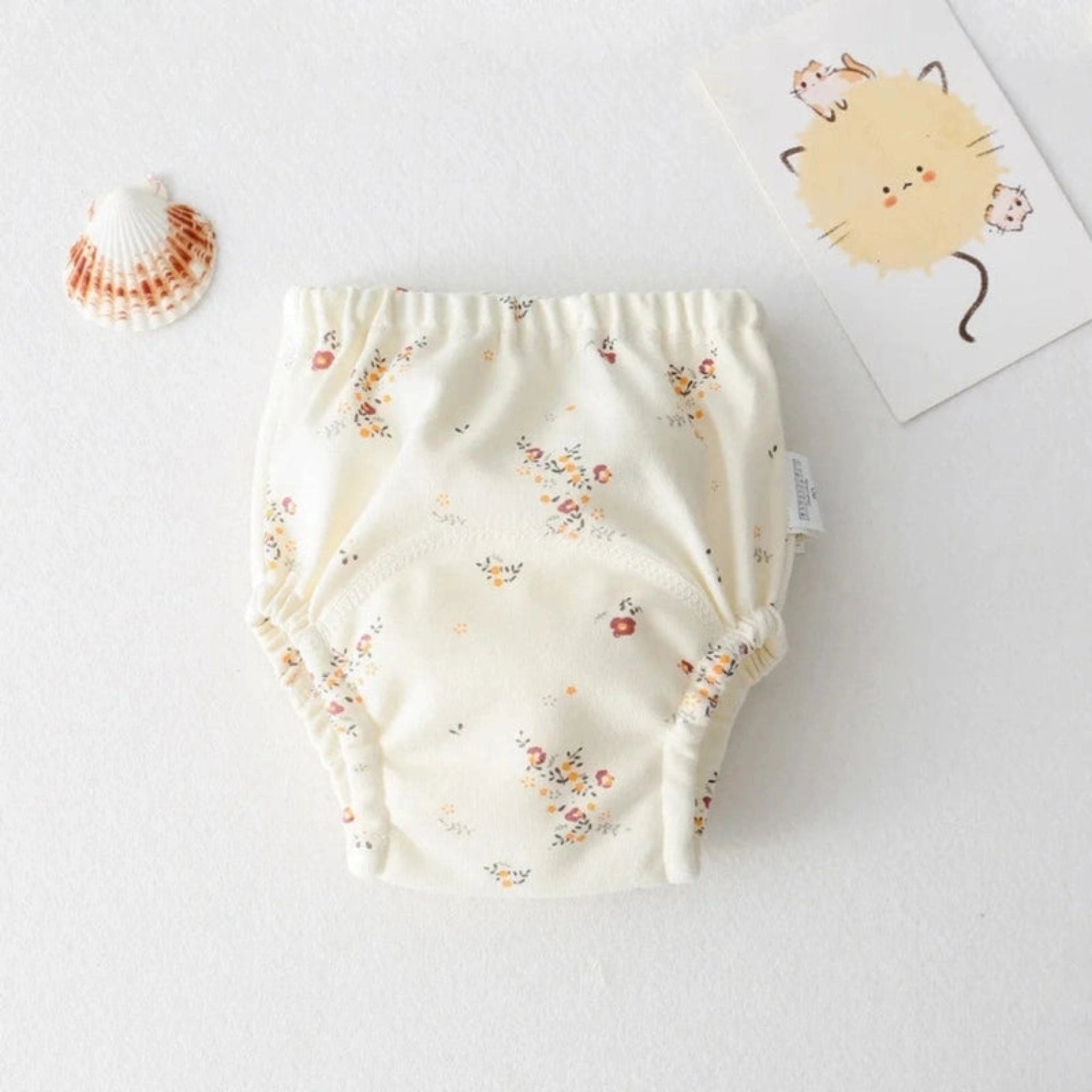 Boobuba Reusable Waterproof Baby Training Pants - Cute Cotton Diaper Shorts