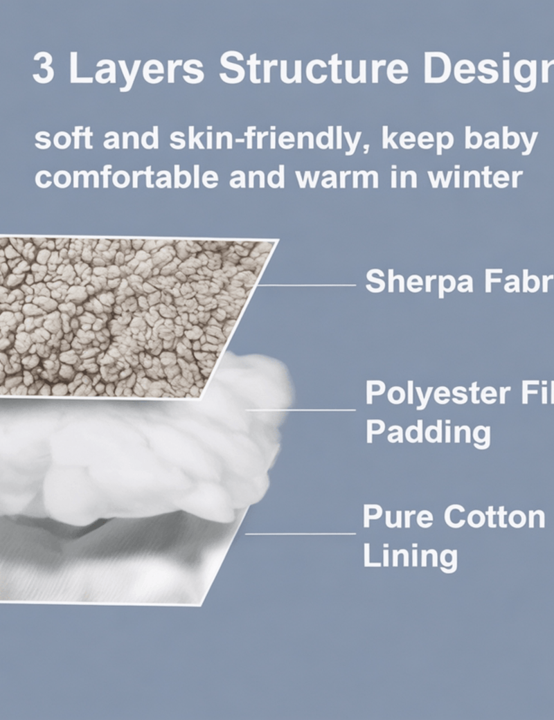 Boobuba Soft Plush Baby Swaddle Blanket - Cozy Newborn Sleep Sack
